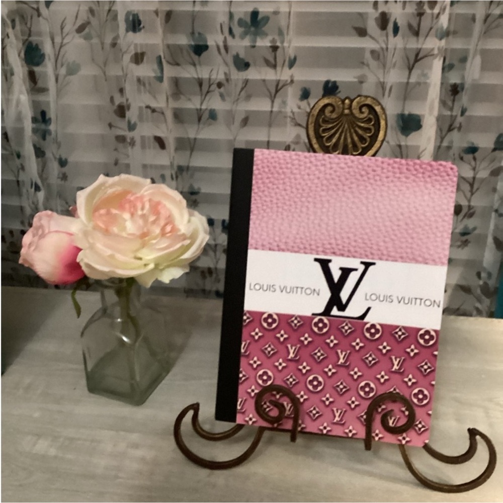 Monogram Pink Notebook - Picture 2 of 3